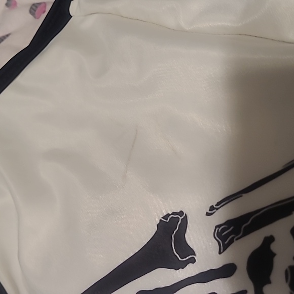 Hot Topic skeleton bathing suit.  Size Med. - Picture 6 of 8